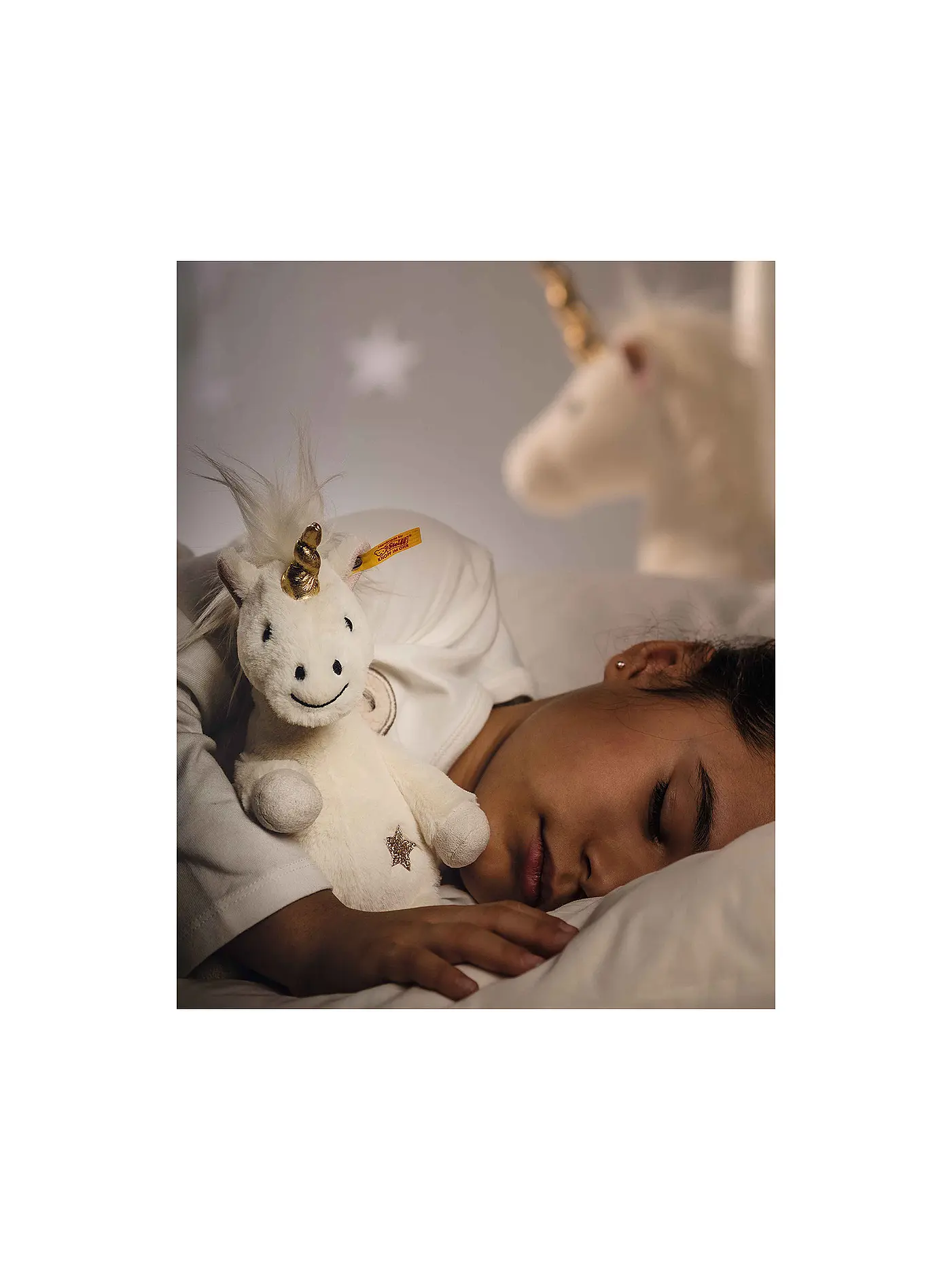 STEIFF | Plüschtier Einhorn 20cm Soft Cuddly Friends | 